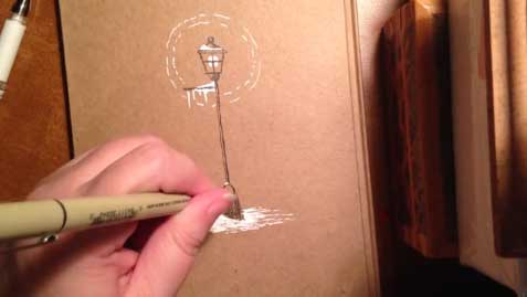 how-to-draw-a-lamppost
